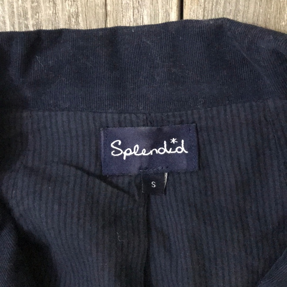 Splendid The Hyperion Cord Blazer Navy - Picture 5 of 6